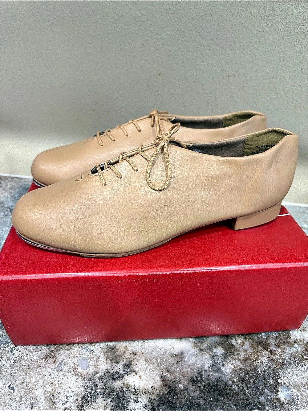 Capezio Tic Tap Toe Tap Shoe Brown